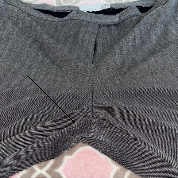 Sag Harbor Plus Size 24W Charcoal Gray Stretch Pants for Office Business Casual - Picture 5 of 7